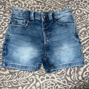 Toddler boy denim shorts.